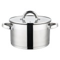 Set 2 x Oale din Inox Grunberg, cu Capac, 20 cm, 3.5 l
