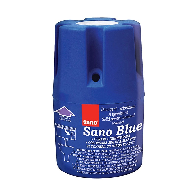 Set 2 x Odorizant Bazin WC Sano Blue, 150 g