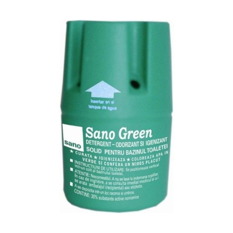 Set 2 x Odorizant Bazin WC Sano Green, 150 g