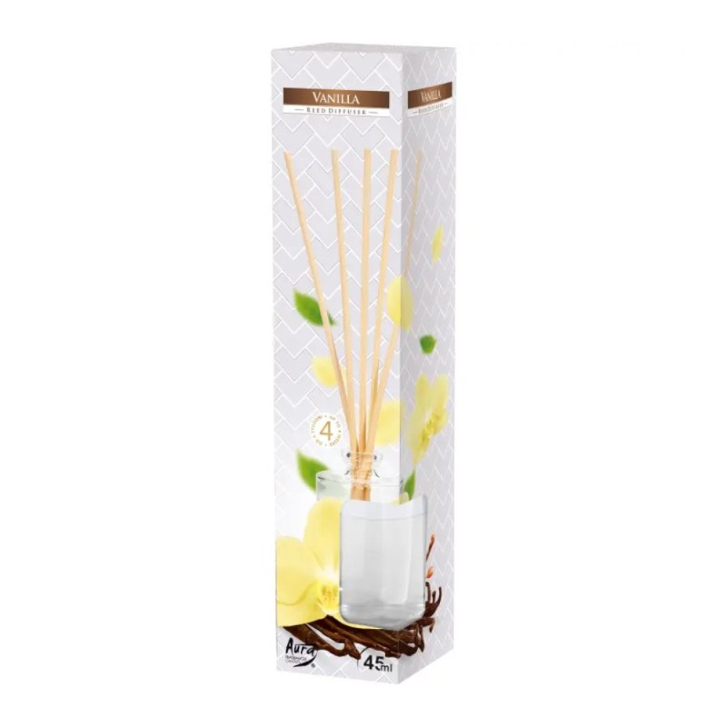 Set 2 x Odorizant Camera Bispol Reed Diffuser Vanilie, 45 ml