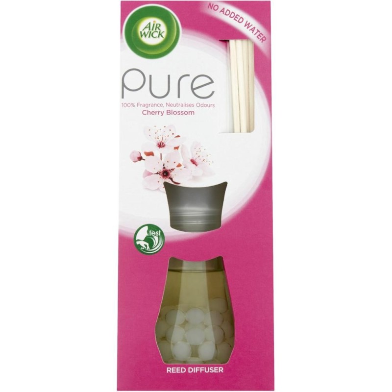 Set 2 x Odorizant Camera cu Betisoare Parfumate Air Wick, Cherry Blossom, 25 ml