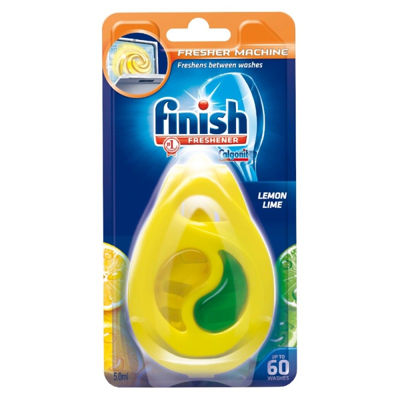 Set 2 x Odorizante pentru Masina de Spalat Vase Finish Lemon, 60 Spalari