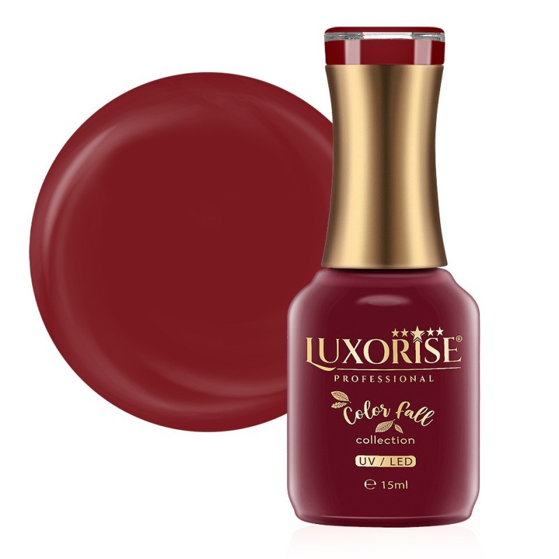 Set 2 x Oja Semipermanenta Color Fall Collection Windy Red, Luxorise, 15 ml