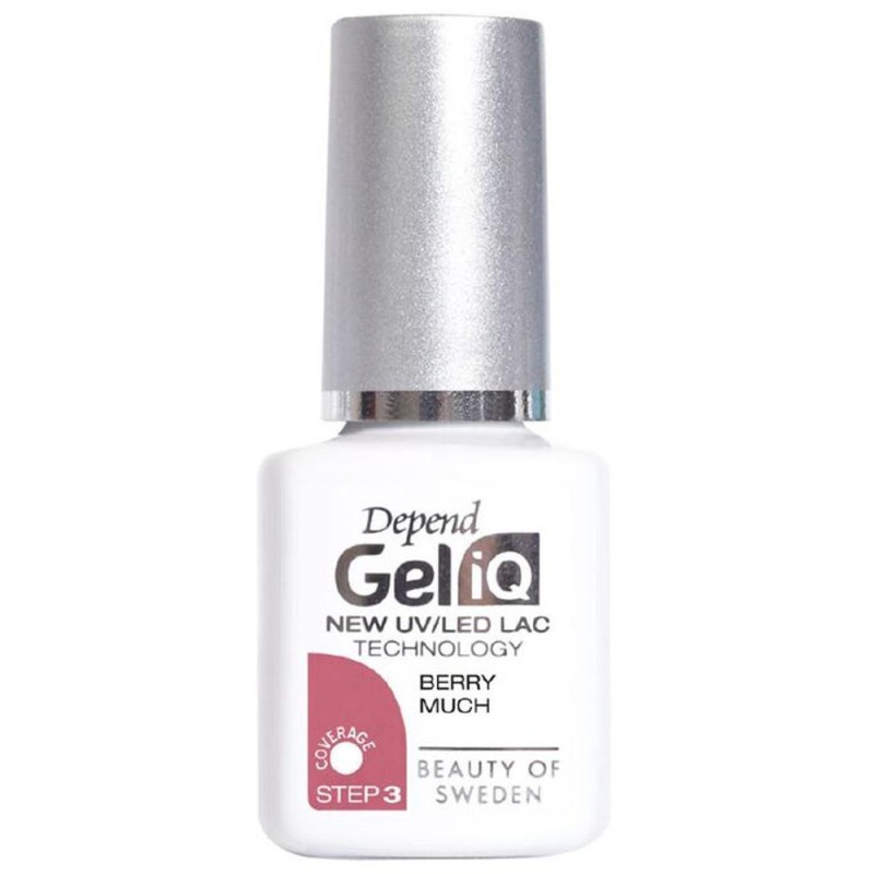 Set 2 x Oja Semipermanenta Depend Gel IQ UV LED, Berry Much, 5 ml