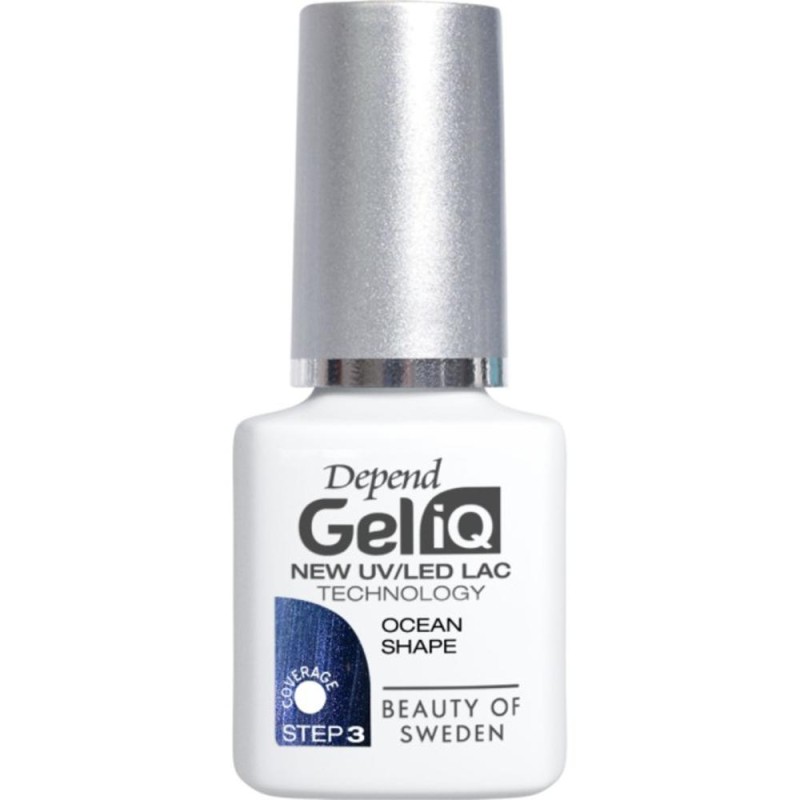 Set 2 x Oja Semipermanenta Depend Gel IQ UV LED, Ocean Shape, 5 ml