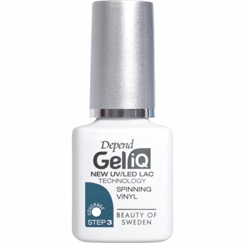 Set 2 x Oja Semipermanenta Depend Gel IQ UV LED, Spinning Vinyl, 5 ml