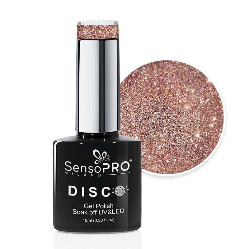 Set 2 x Oja Semipermanenta Disco SensoPRO Milano 10 ml, Perfect Dance 08