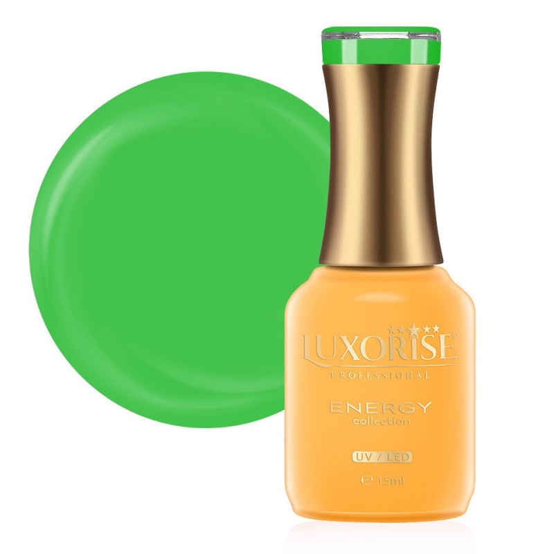 Set 2 x Oja Semipermanenta Energy Collection Luxorise, Green Splash 15 ml