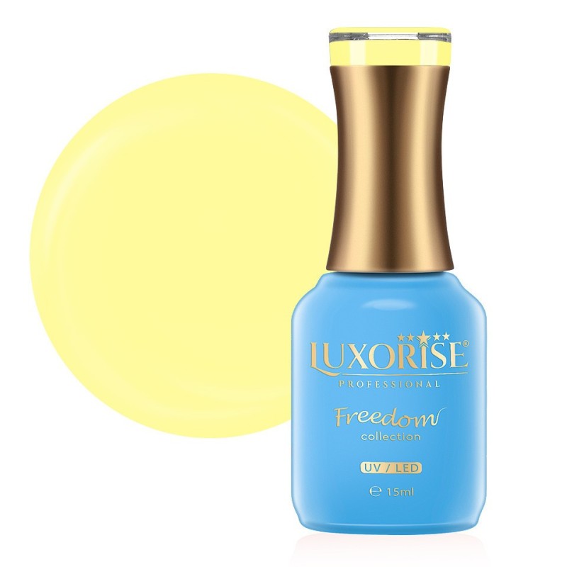Set 2 x Oja Semipermanenta Freedom Collection Luxorise, Pearly Sun 15 ml