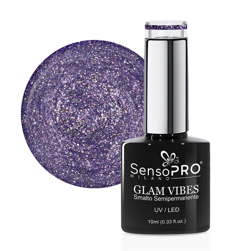 Set 2 x Oja Semipermanenta Glam Vibes SensoPRO Milano 10 ml, Bohemian Style 29