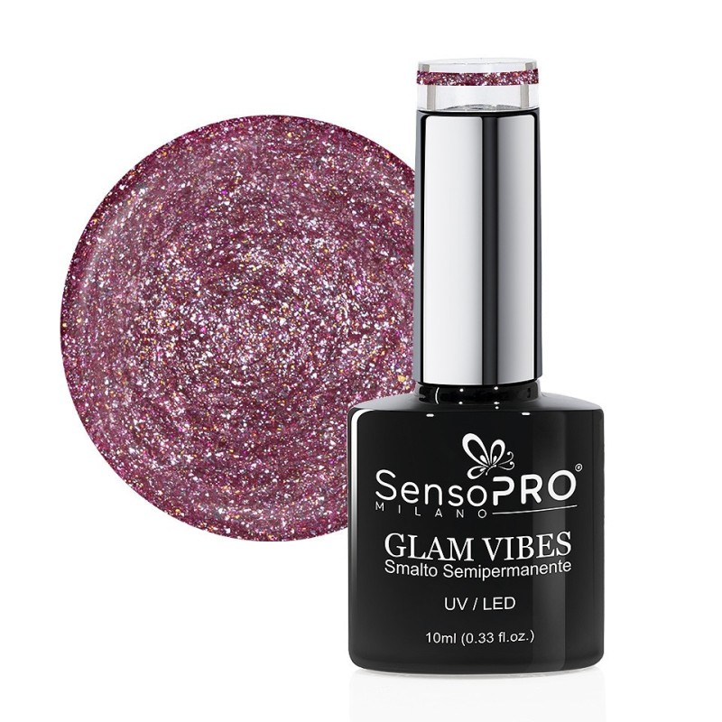 Set 2 x Oja Semipermanenta Glam Vibes SensoPRO Milano 10 ml, Popular Girl 31
