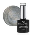 Set 2 x Oja Semipermanenta Holografica Laser Glow SensoPRO Milano 10 ml, Aurora Glam 01