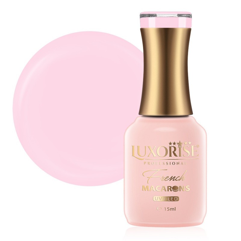 Set 2 x Oja Semipermanenta Luxorise French Macarons Collection, Gingerbread 15 ml