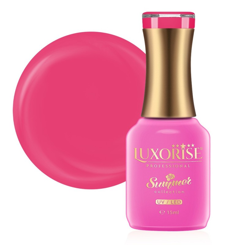 Set 2 x Oja Semipermanenta Luxorise Summer Collection, Summer Love 15 ml