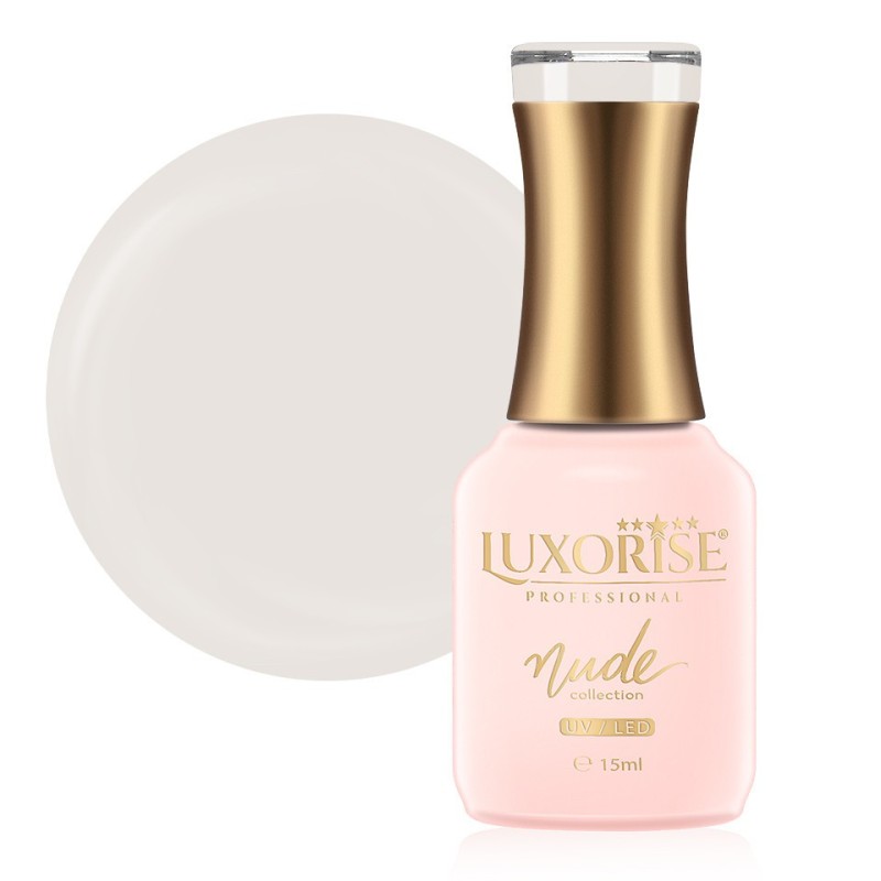 Set 2 x Oja Semipermanenta Nude Collection Luxorise, Glory Nude 15 ml