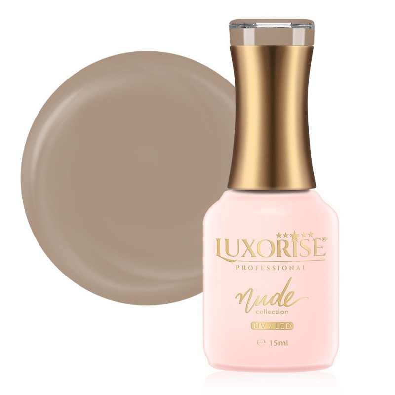 Set 2 x Oja Semipermanenta Nude Collection Luxorise, Mocca Addiction 15 ml