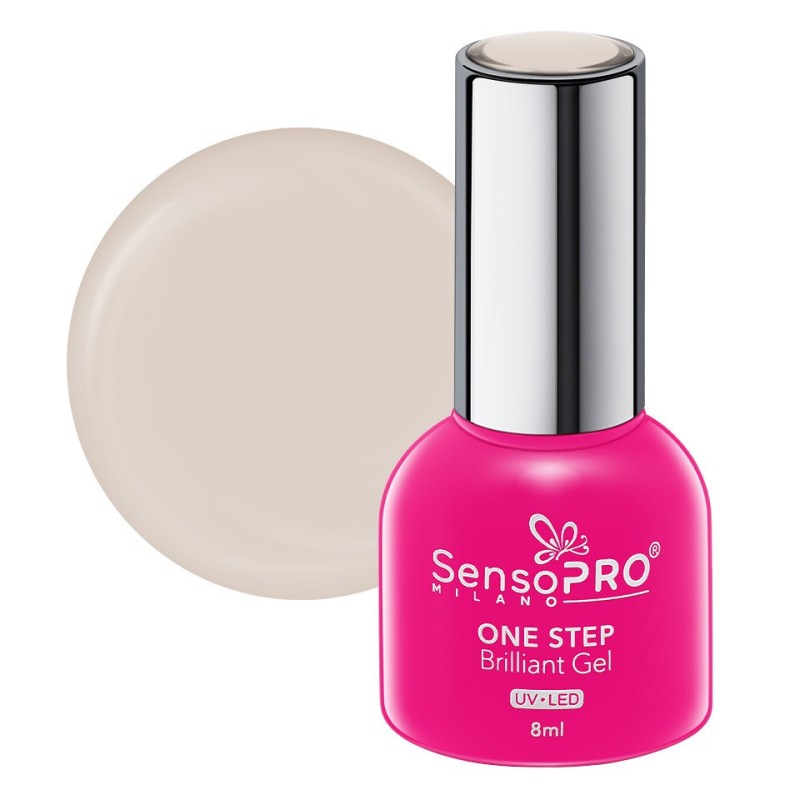Set 2 x Oja Semipermanenta One Step Brilliant Gel SensoPRO Milano 8 ml, Beach Walk 41