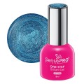 Set 2 x Oja Semipermanenta One Step, Brilliant Gel SensoPRO Milano, 8 ml, Blue Paradise 80