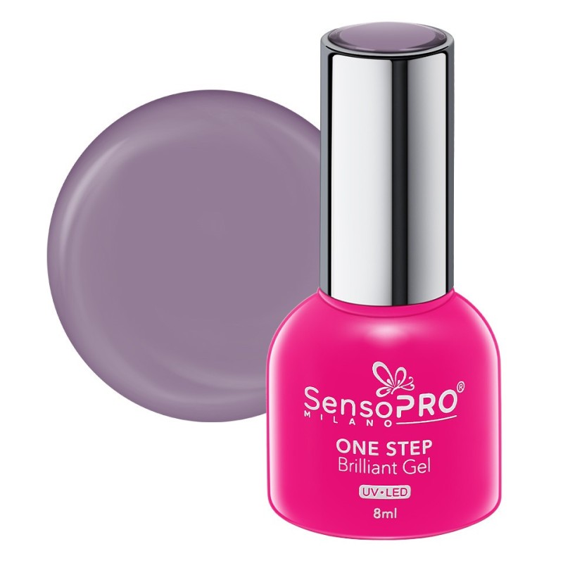 Set 2 x Oja Semipermanenta One Step Brilliant Gel SensoPRO Milano 8 ml, Extreme Taste 38