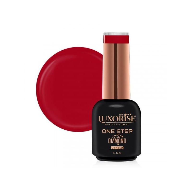 Set 2 x Oja Semipermanenta One Step, Diamond Lost Strawberry 10 ml, Luxorise