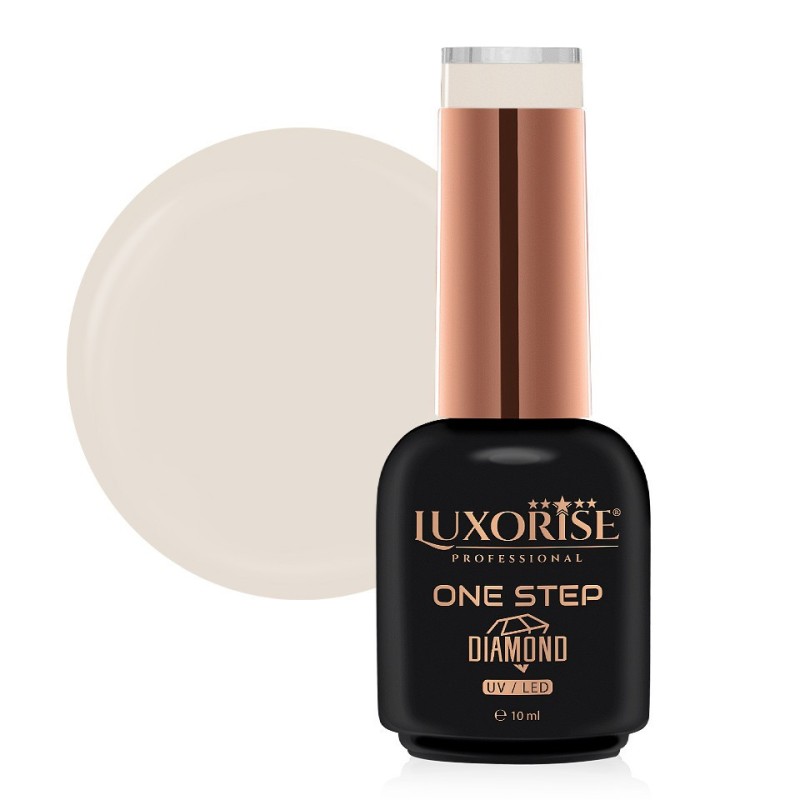Set 2 x Oja Semipermanenta One Step, Diamond Sheer Nude 10 ml, Luxorise