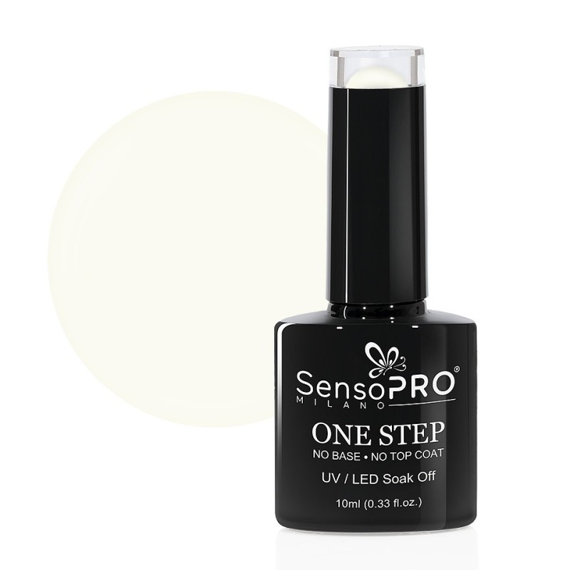 Set 2 x Oja Semipermanenta One Step, SensoPRO Milano, 10 ml, Almond Rose 97