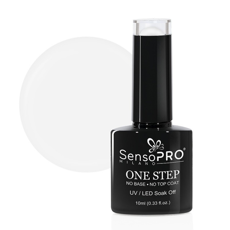 Set 2 x Oja Semipermanenta One Step, SensoPRO Milano, 10 ml, Pure Heart 96