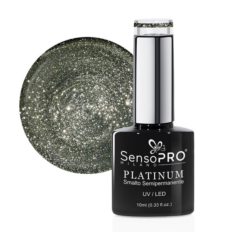 Set 2 x Oja Semipermanenta Platinum SensoPRO Milano, 10 ml, Luxe Fusion 18