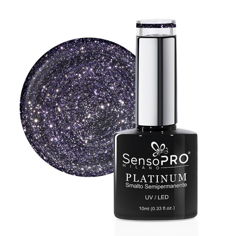 Set 2 x Oja Semipermanenta Platinum SensoPRO Milano, 10 ml, Mystified Purple 31