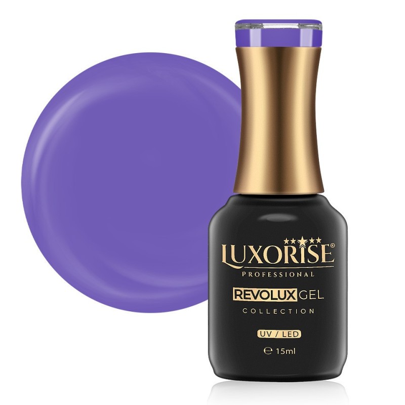 Set 2 x Oja Semipermanenta Revolux Luxorise, Electric Lavander 15 ml