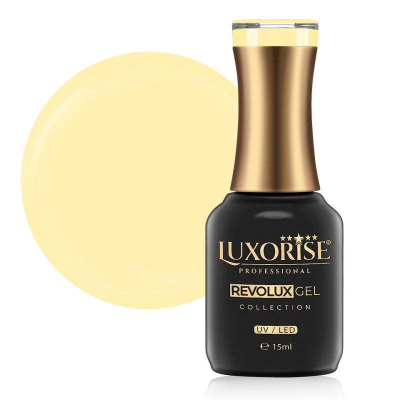 Set 2 x Oja Semipermanenta Revolux Luxorise, Pastel Honey 15 ml