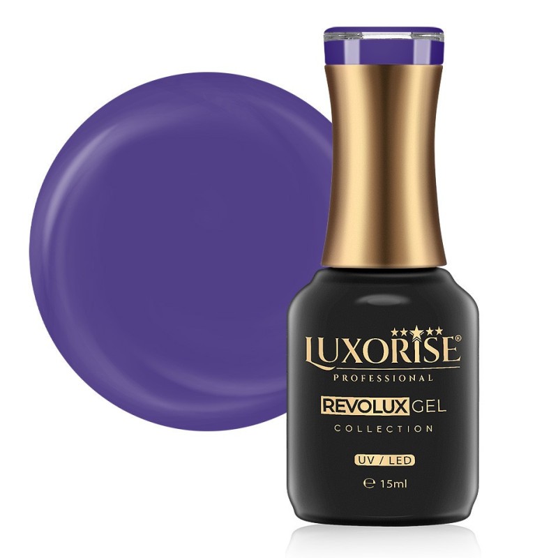 Set 2 x Oja Semipermanenta Revolux Luxorise, Purple Whistle 15 ml