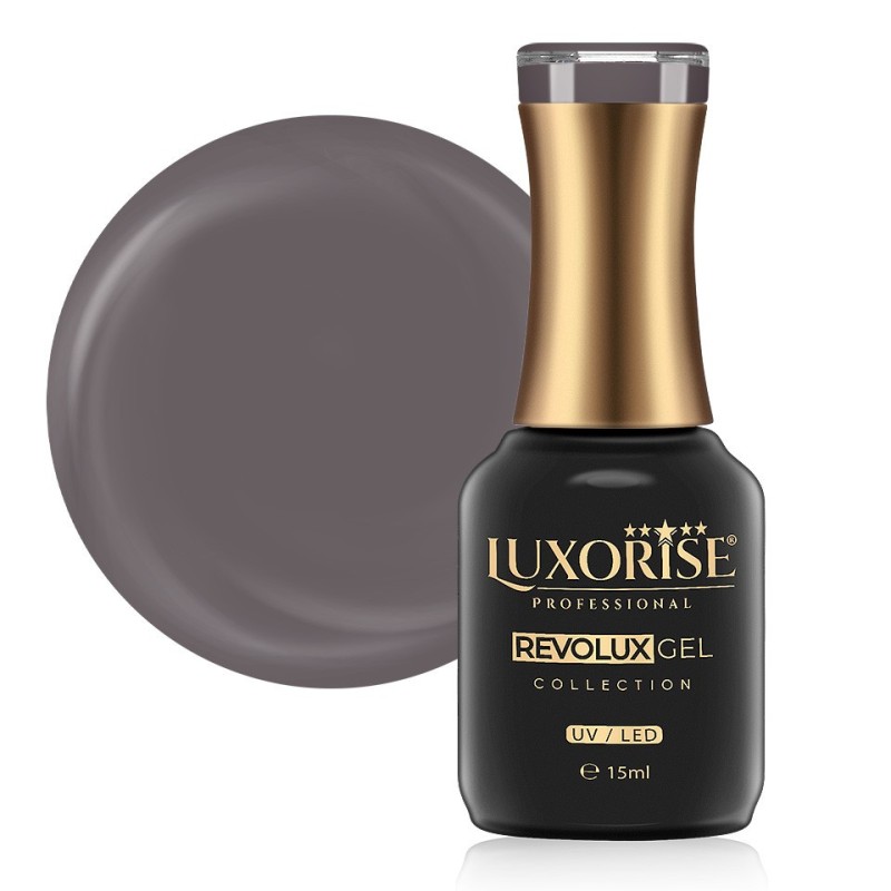 Set 2 x Oja Semipermanenta Revolux Luxorise, Scarlet Brown 15 ml