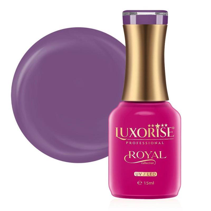 Set 2 x Oja Semipermanenta Royal Collection Luxorise, Royal Orchid 15 ml