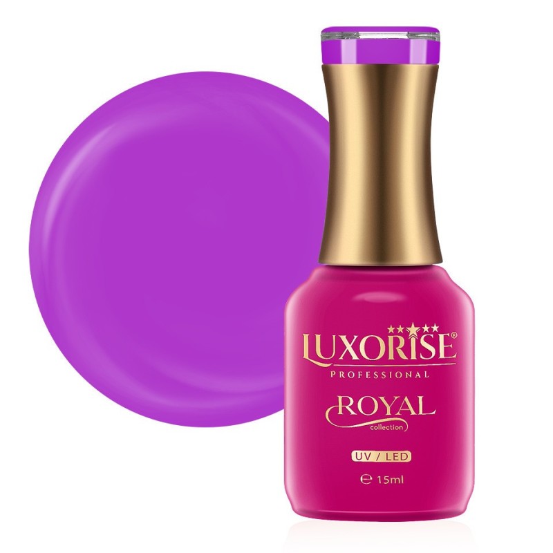 Set 2 x Oja Semipermanenta Royal Collection Luxorise, Royal Peony 15 ml