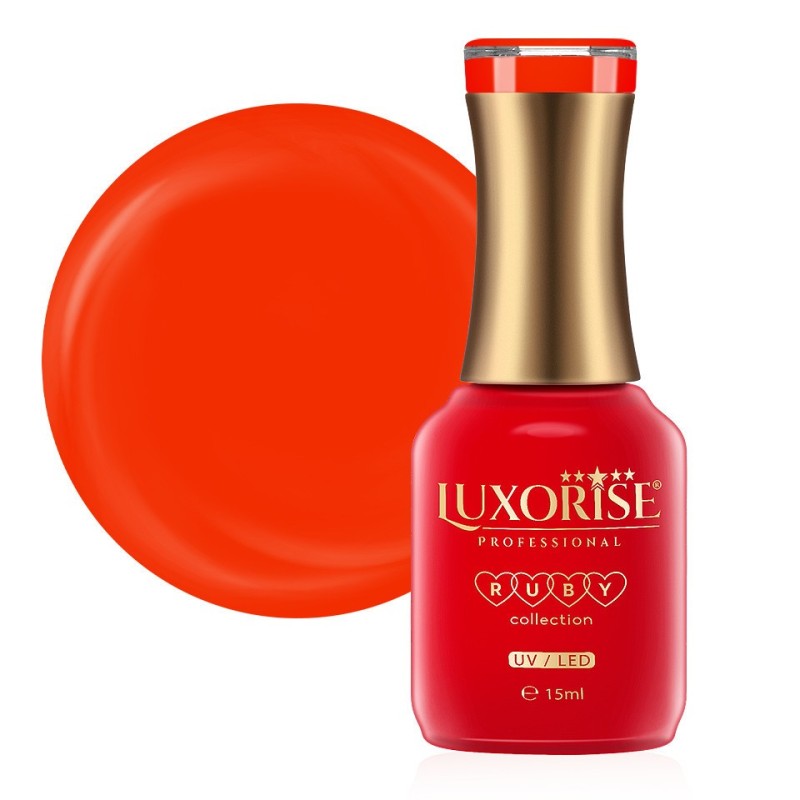 Set 2 x Oja Semipermanenta Ruby Collection Luxorise Hi, Love 15 ml