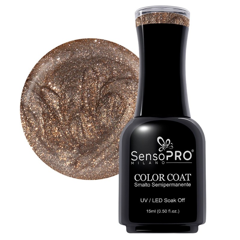 Set 2 x Oja Semipermanenta SensoPRO Milano, 15 ml, Crystal Shining 088