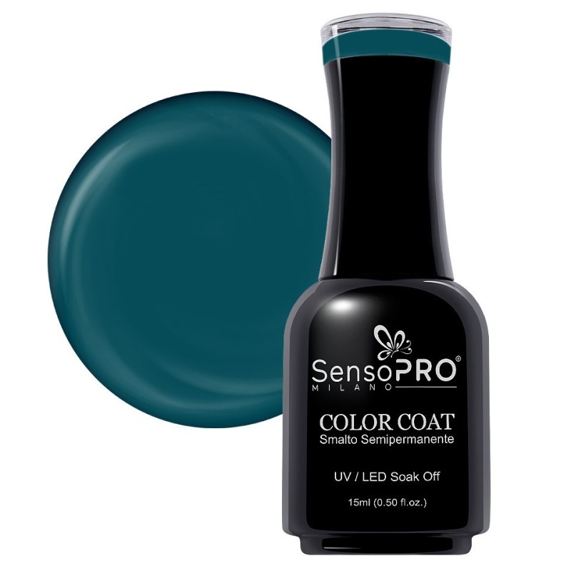 Set 2 x Oja Semipermanenta SensoPRO Milano, 15 ml, Midnight Reef 091