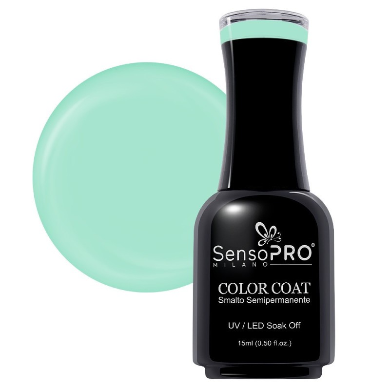 Set 2 x Oja Semipermanenta SensoPRO Milano, 15 ml, Mint Sorbet 040