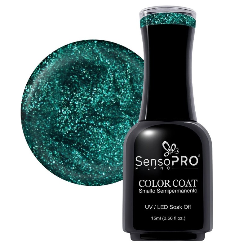 Set 2 x Oja Semipermanenta SensoPRO Milano 15 ml, Rain Diamonds 153