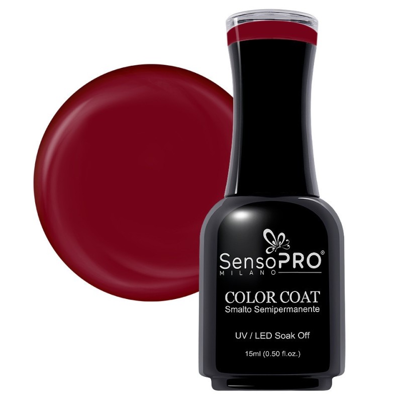 Set 2 x Oja Semipermanenta SensoPRO Milano 15 ml, Red Velvet 113