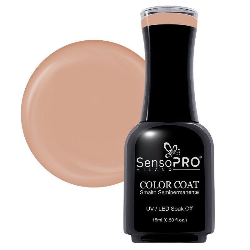 Set 2 x Oja Semipermanenta SensoPRO Milano 15 ml, Salmon Nude 081