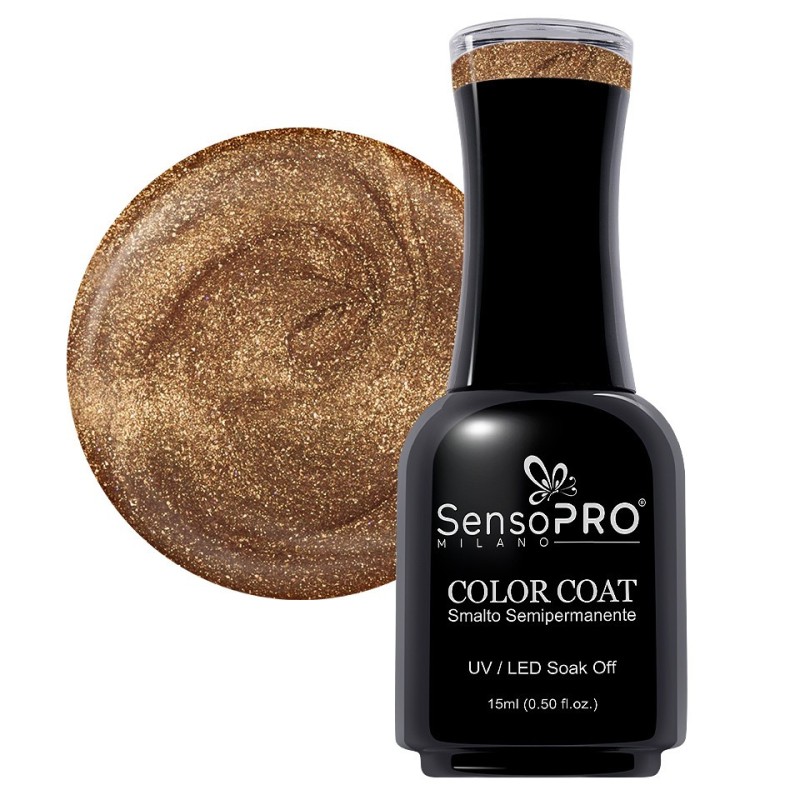 Set 2 x Oja Semipermanenta SensoPRO Milano 15 ml, Sun Dust 122
