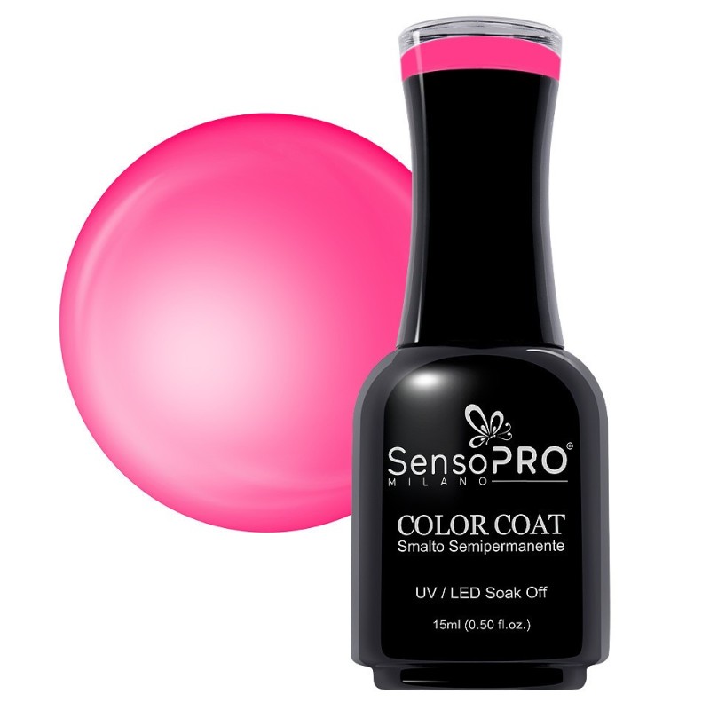 Set 2 x Oja Semipermanenta SensoPRO Milano 15 ml, Think Pink 157