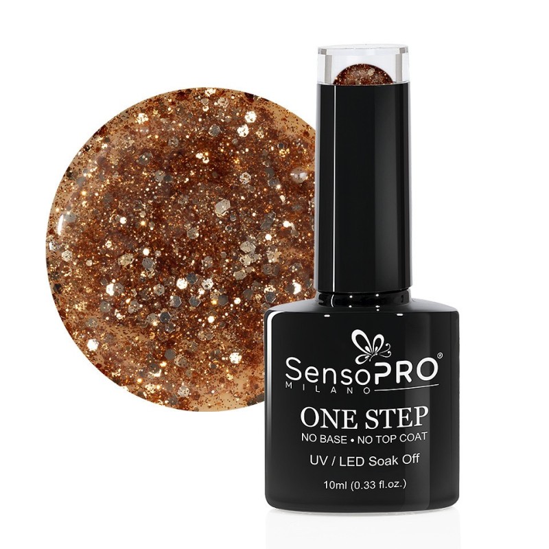 Set 2 x Oja Semipermanenta SensoPRO Milano, One Step 10 ml, Glam Godess 029