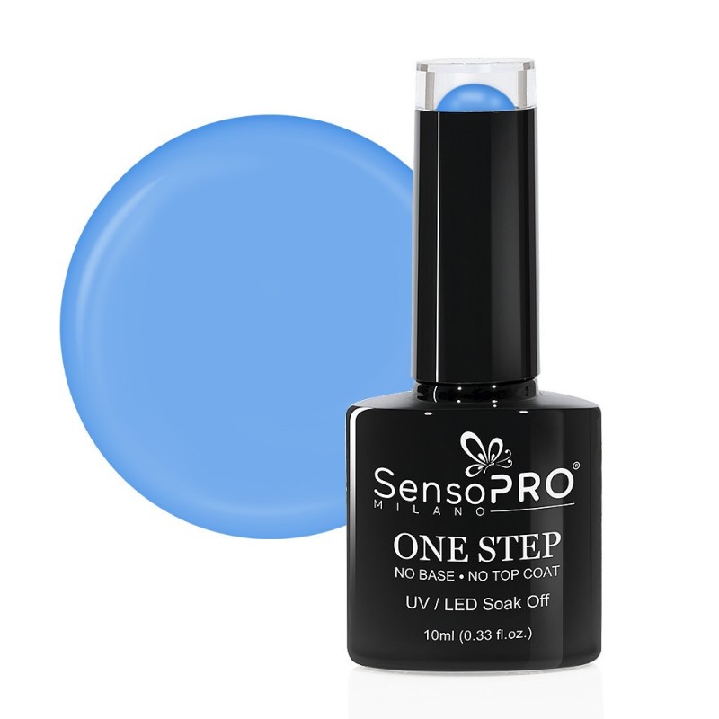 Set 2 x Oja Semipermanenta SensoPRO Milano, One Step 10 ml, Light Indigo 059