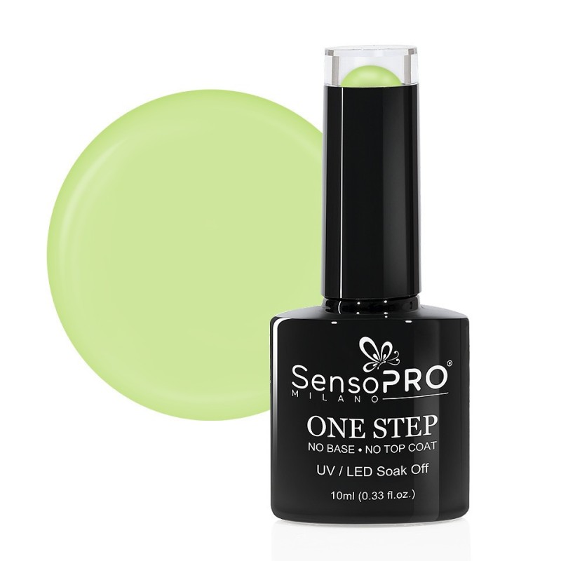 Set 2 x Oja Semipermanenta SensoPRO Milano, One Step 10 ml, Limette 064