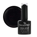 Set 2 x Oja Semipermanenta SensoPRO Milano, One Step 10 ml, Mysterious Black 044