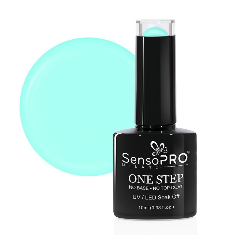 Set 2 x Oja Semipermanenta SensoPRO Milano, One Step 10 ml, Savage Green 046