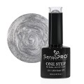 Set 2 x Oja Semipermanenta SensoPRO Milano, One Step 10 ml, Shine Steel 025